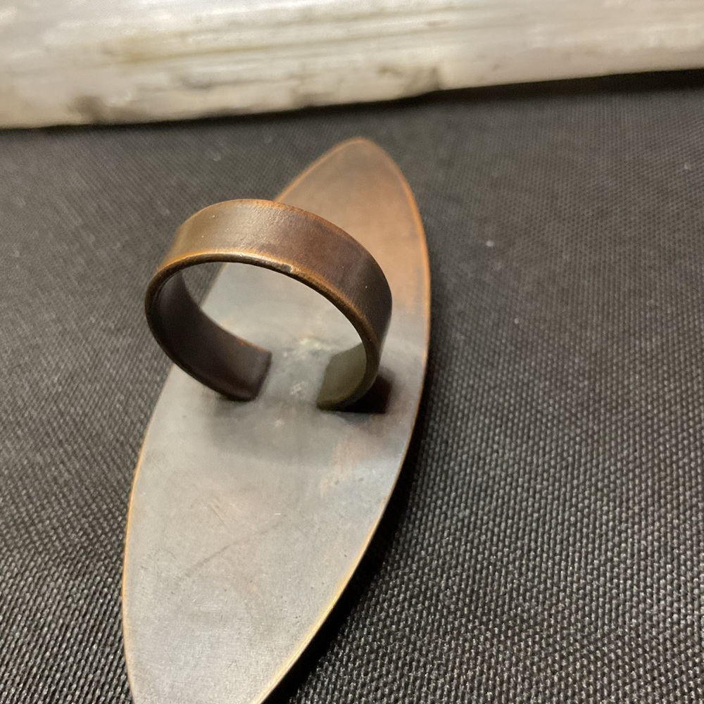 Unique cherry jasper ring - Picture 7 of 7
